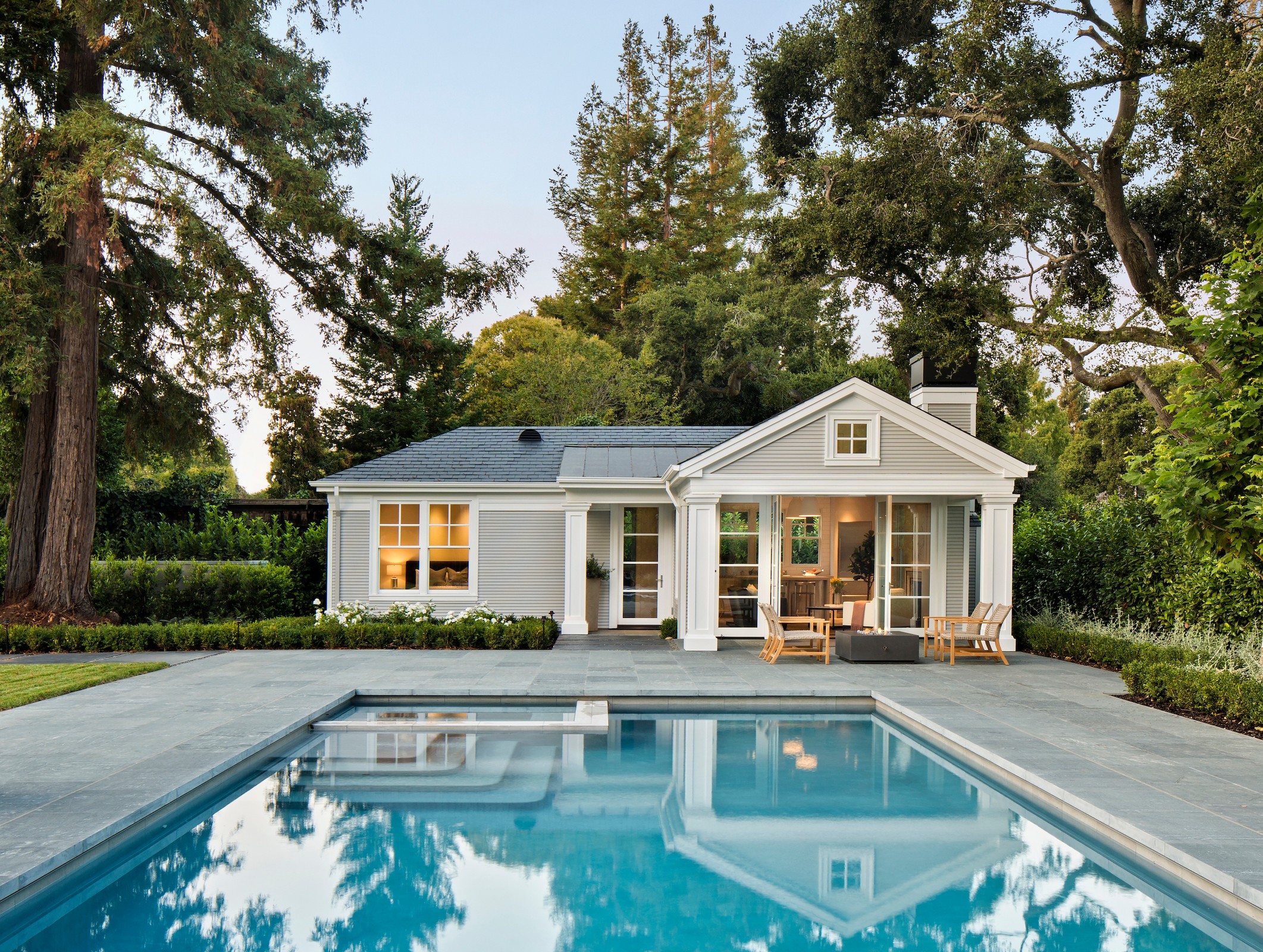 Guest house and pool exterior image